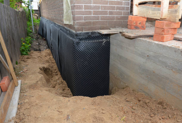 Crawl space vapor barrier installation in Columbia, TN